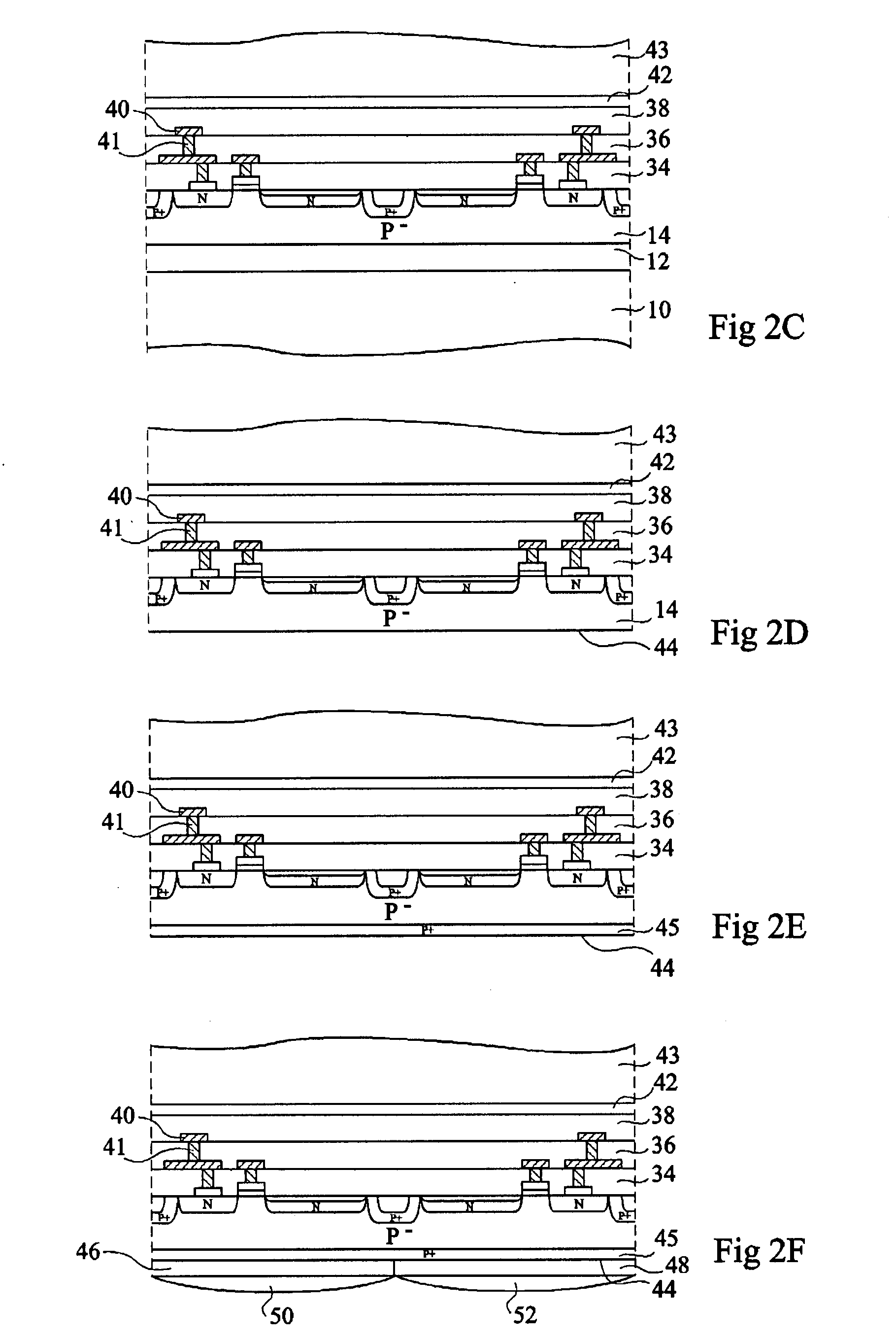 Back-lit image sensor