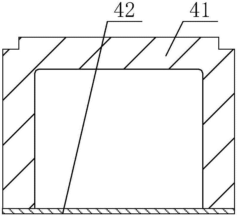 Capillary chemiluminiscence detection device and detection method thereof