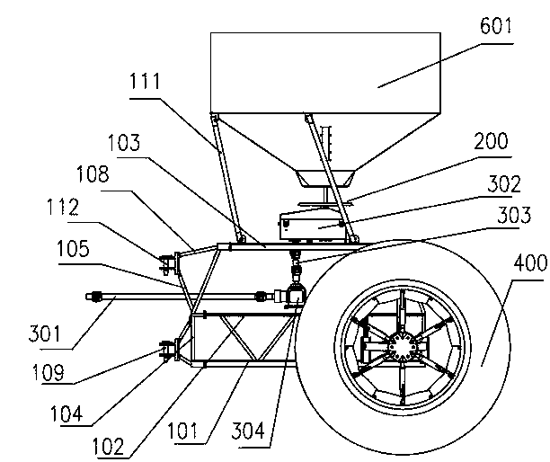 Agricultural spraying machine