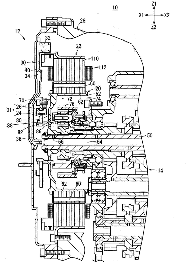 Rotating motor