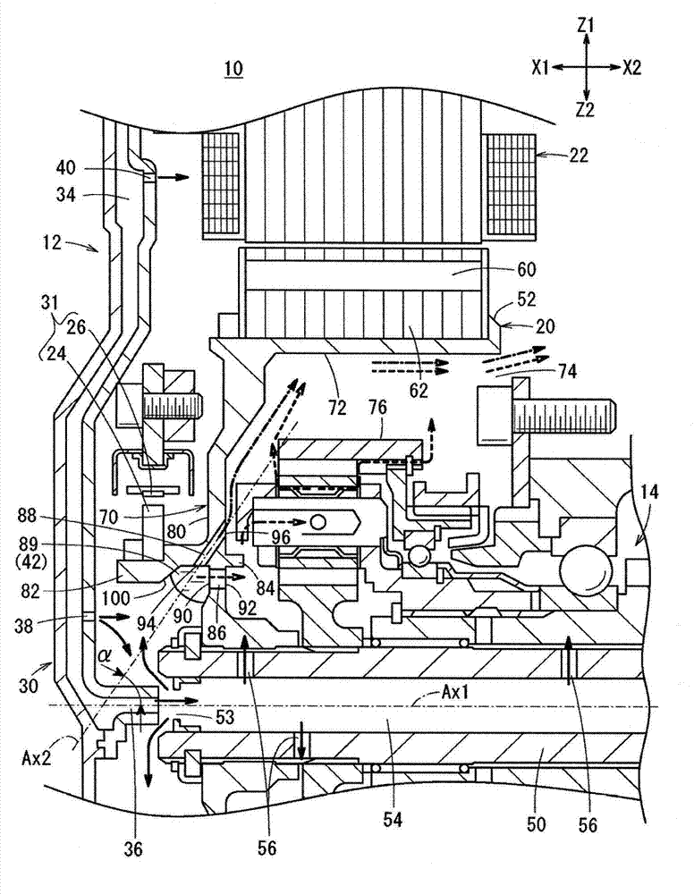 Rotating motor