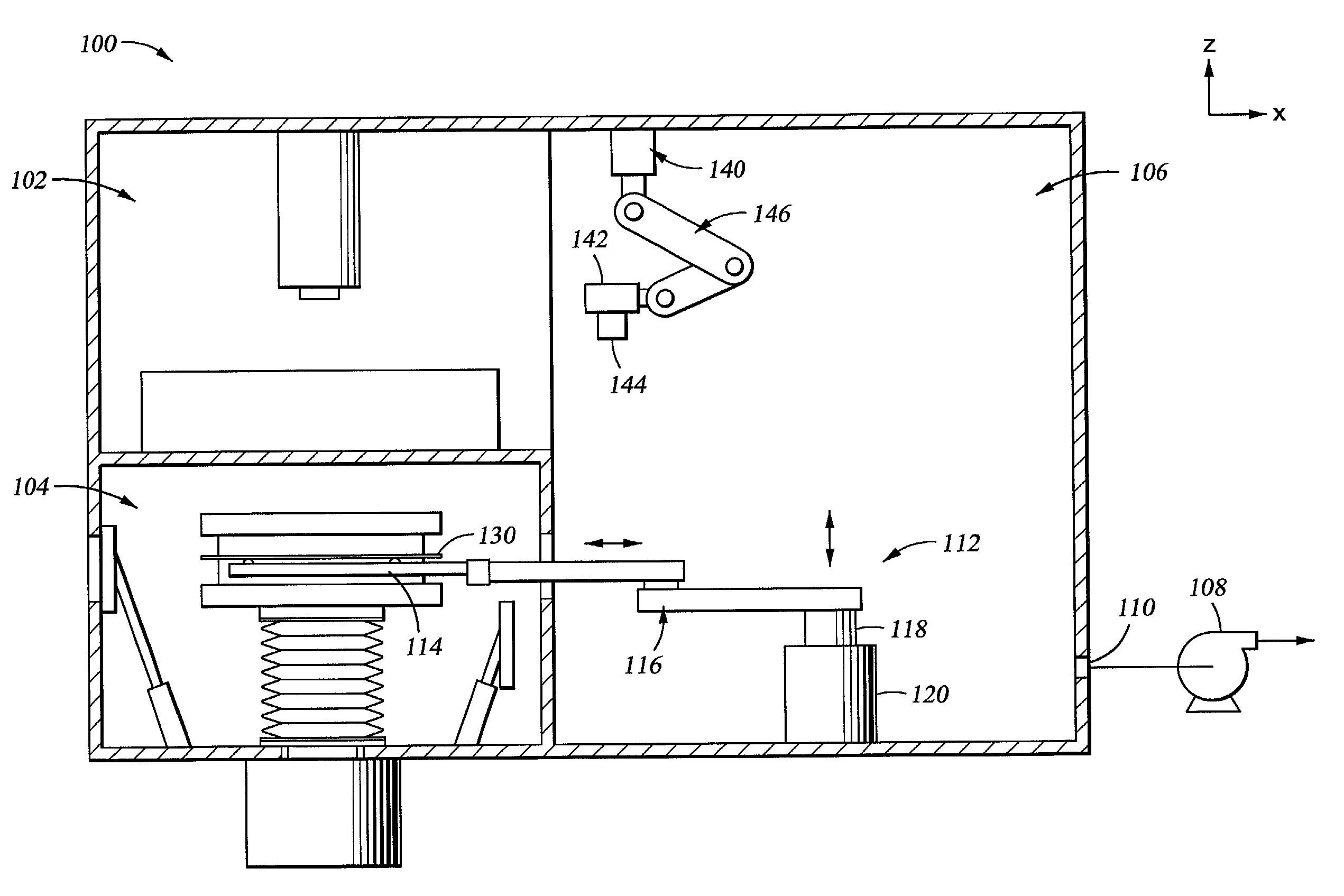 Large substrate test system