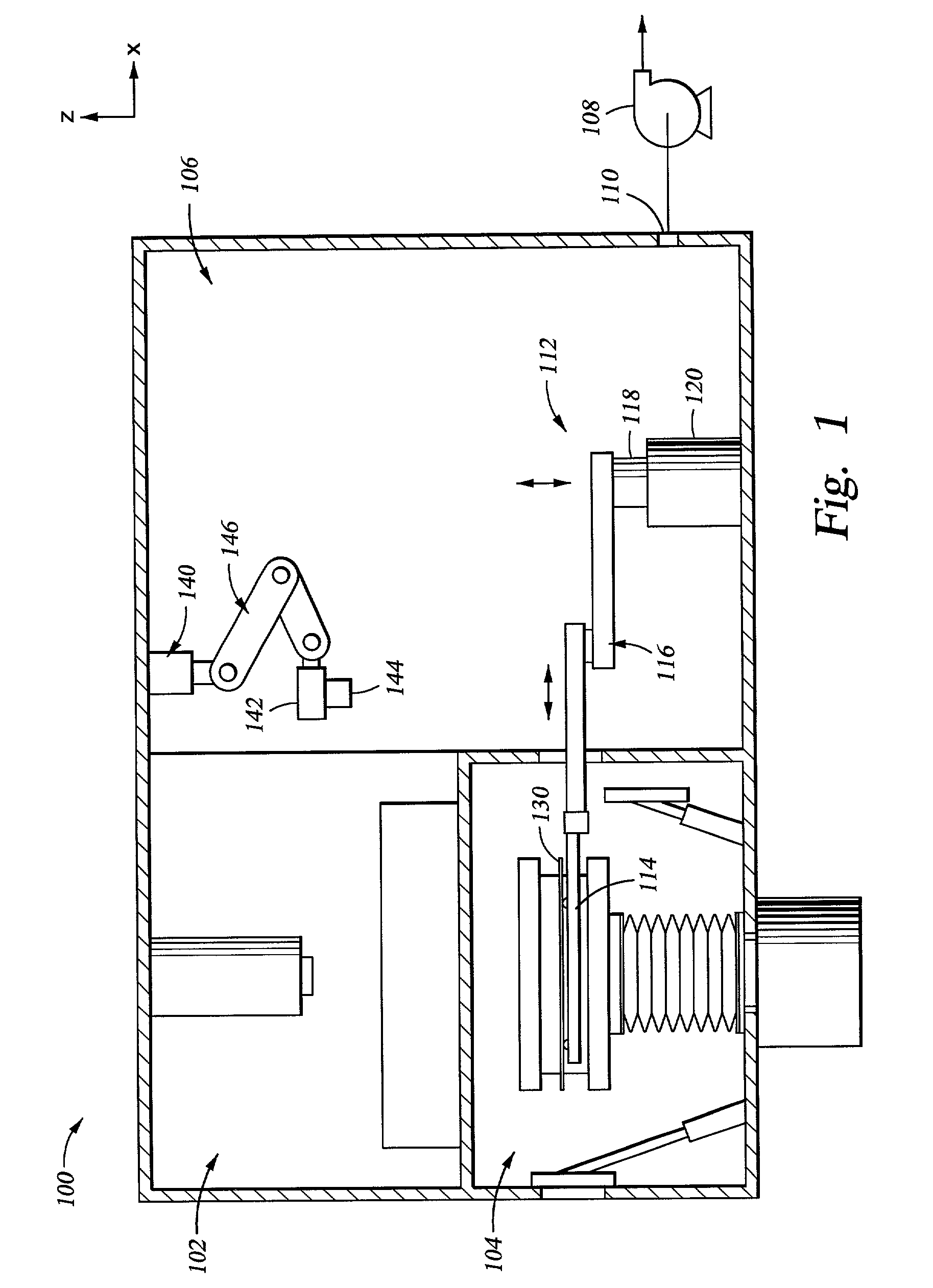 Large substrate test system