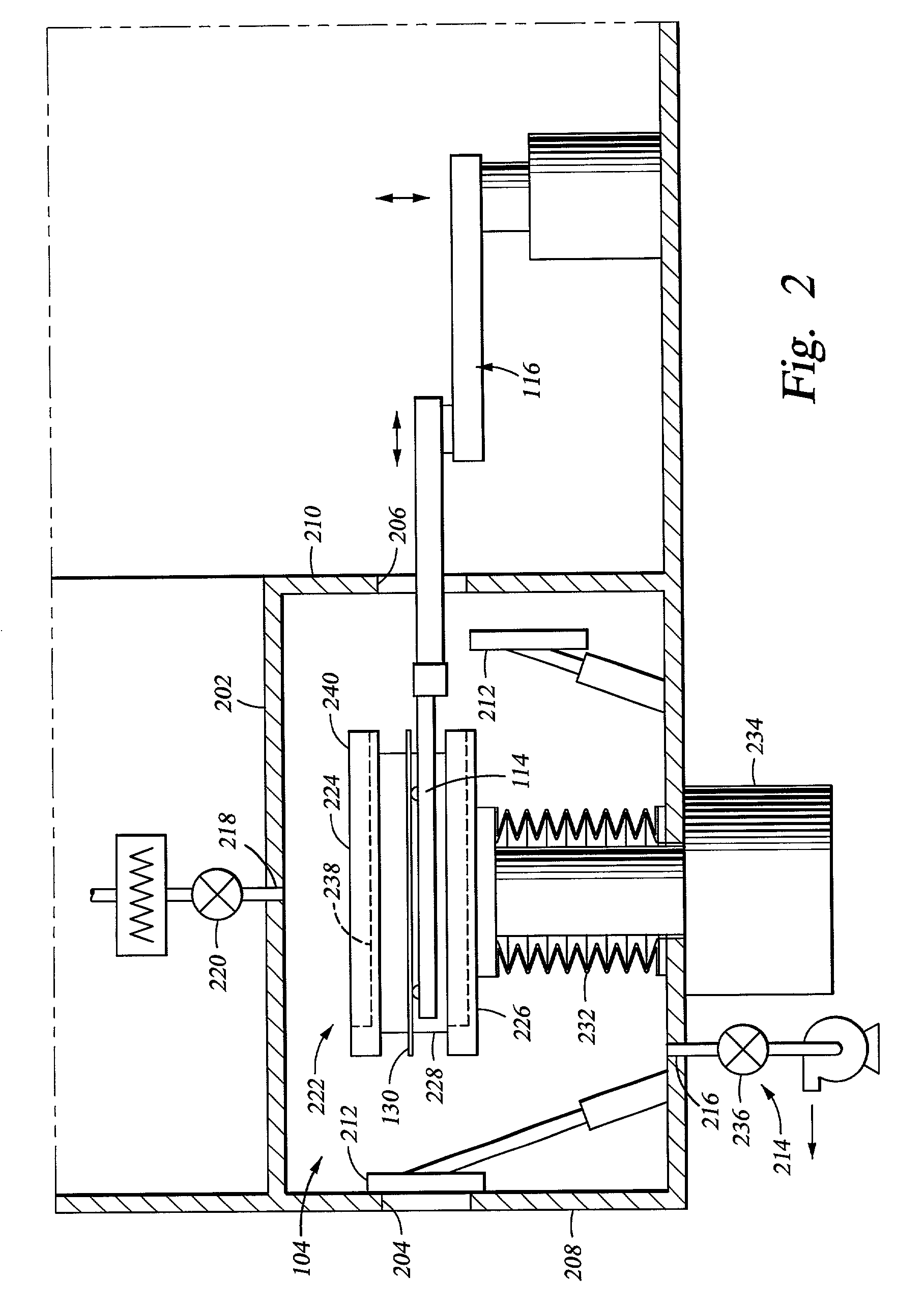 Large substrate test system