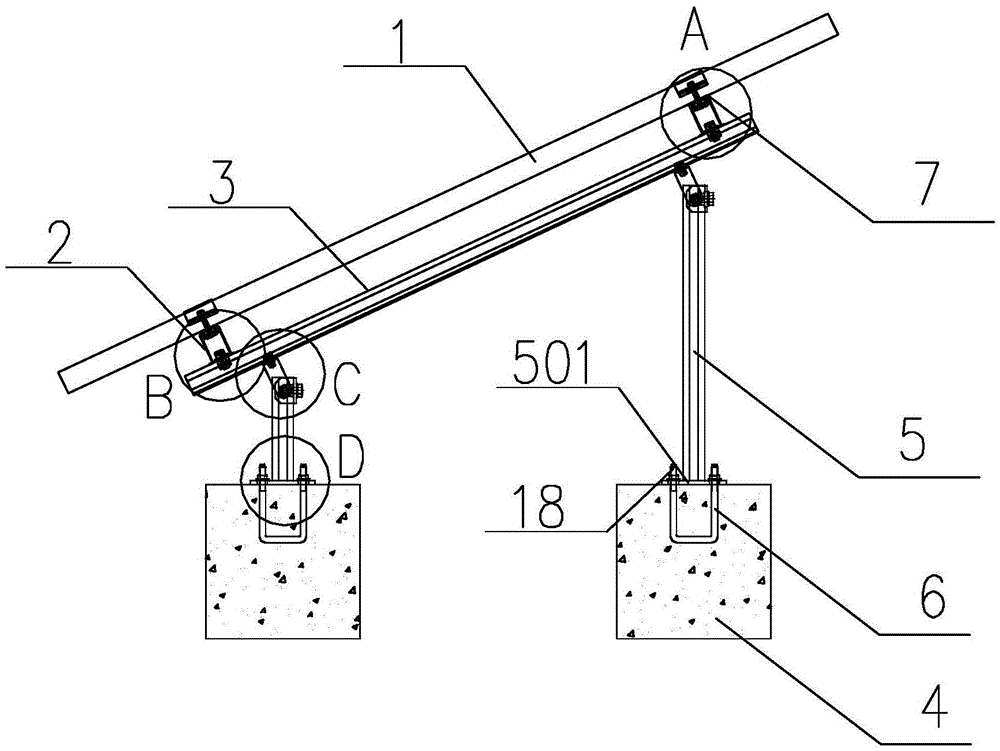 Photovoltaic module grounding system employing grounding connection plates