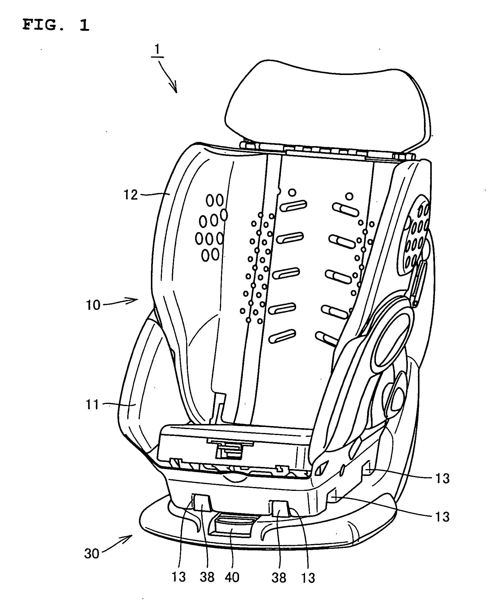 Detachable child safety seat