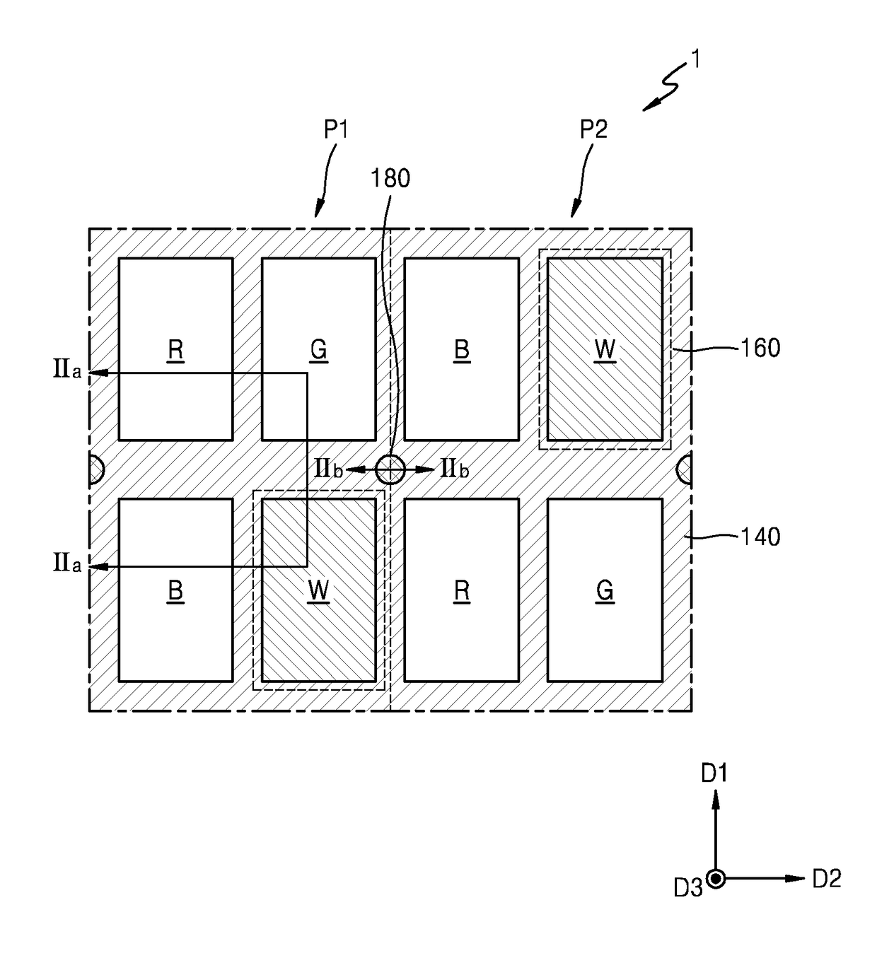 Display apparatus with improved color sensing and method of manufacture