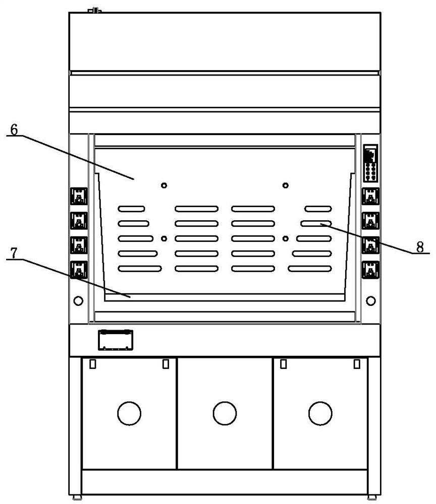 A low-carbon and emission-reducing low-volume intelligent laboratory ventilation equipment