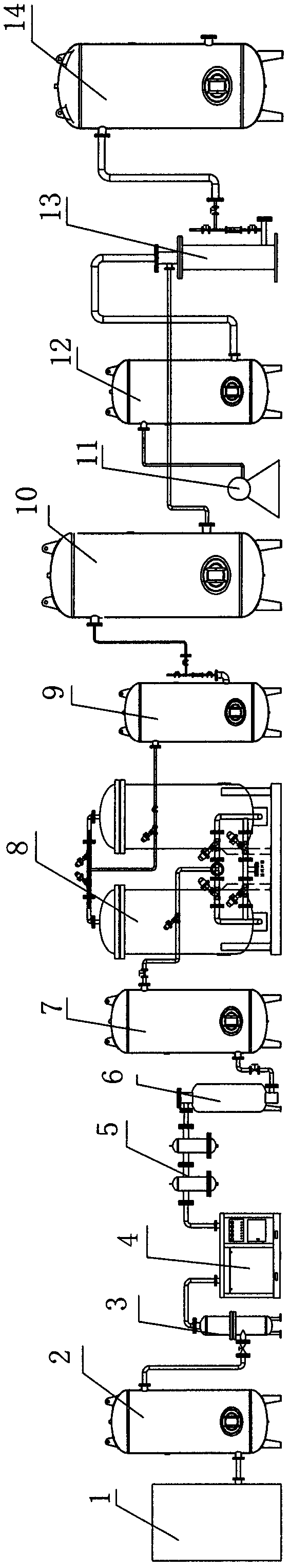 Oxygen-enriched combustion-supporting technology and device thereof