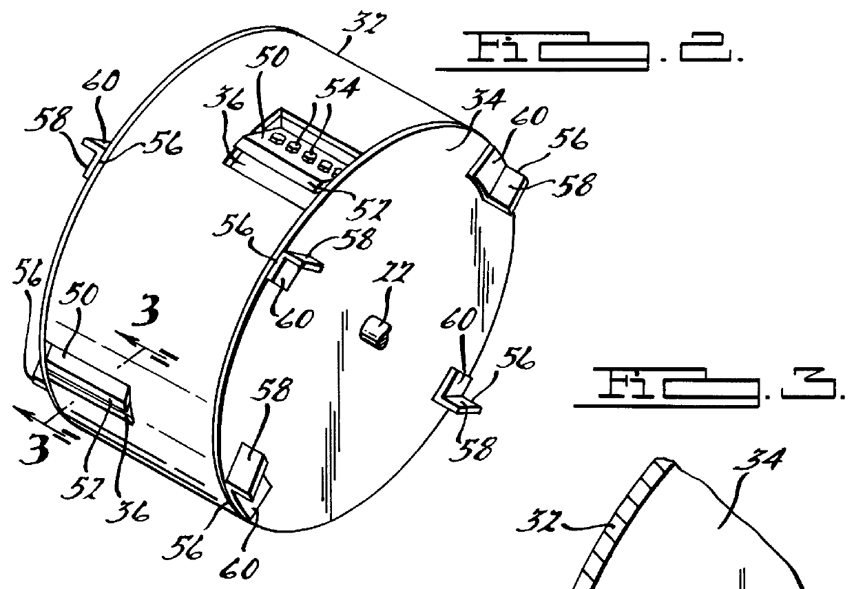 Drum assembly for a wood chipper