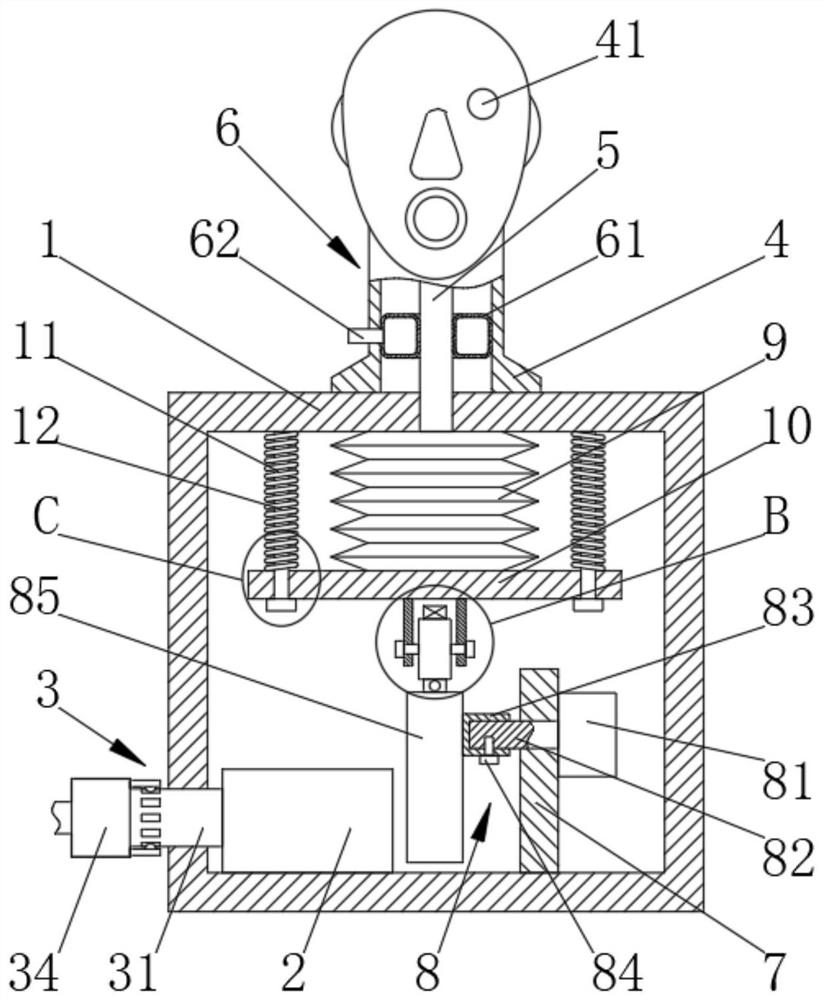 Breathing resistance testing equipment special for computer-controlled oxygen cabin