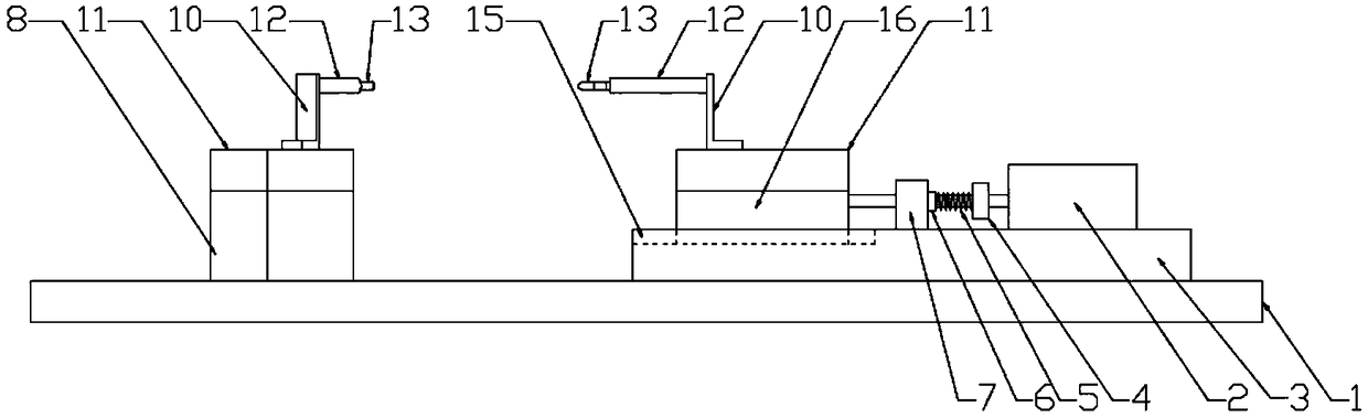 Machining tool for tea tank