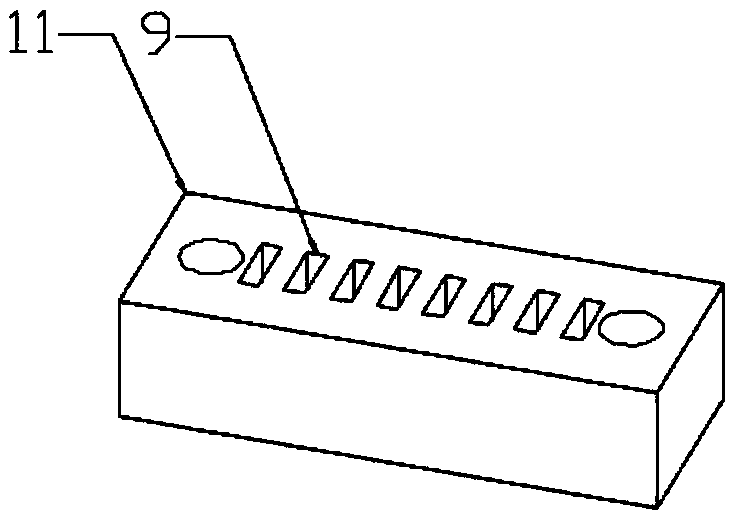 Machining tool for tea tank