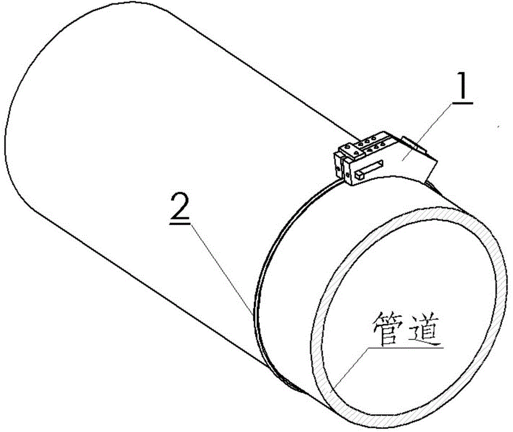 A Fiber Bragg Grating Strain Hoop Holder System with Controllable Pretension