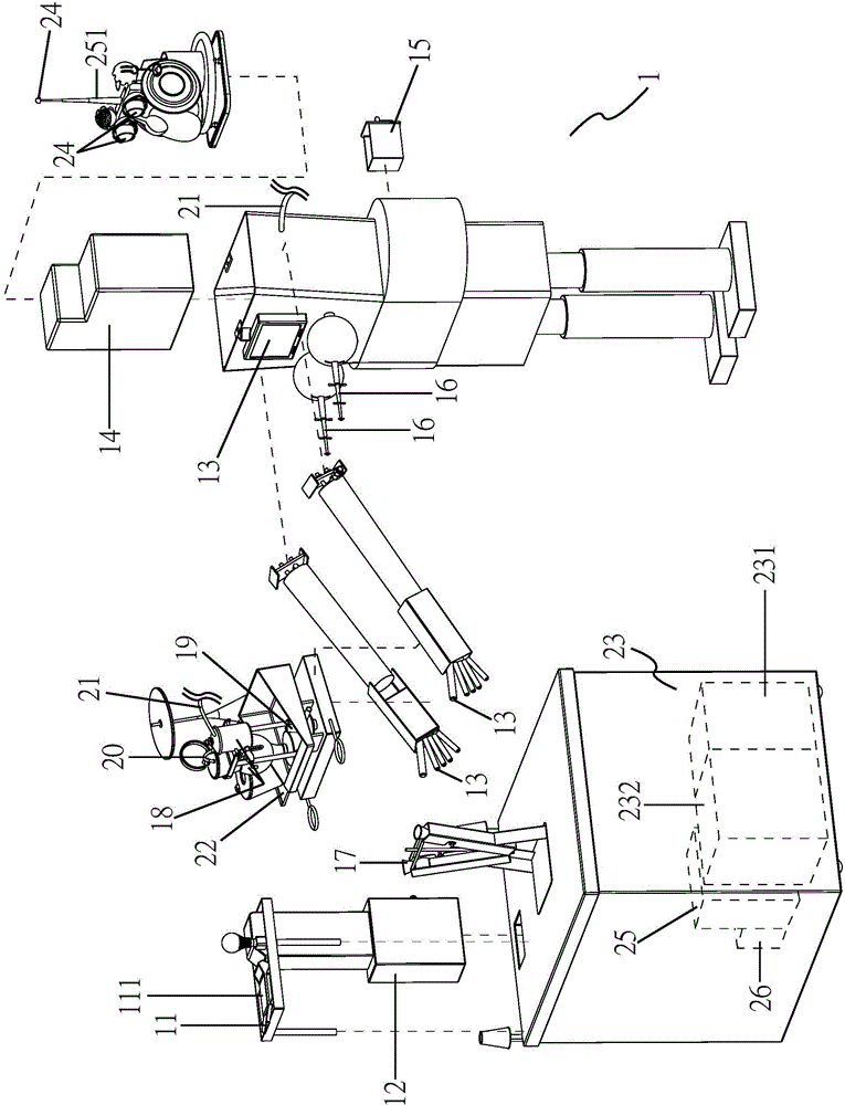 Beverage preparation robot system