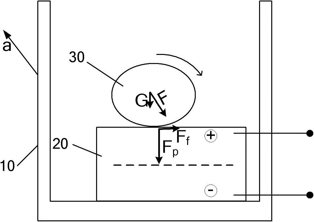 Inertial power generation device with power generating unit and acceleration direction detection device