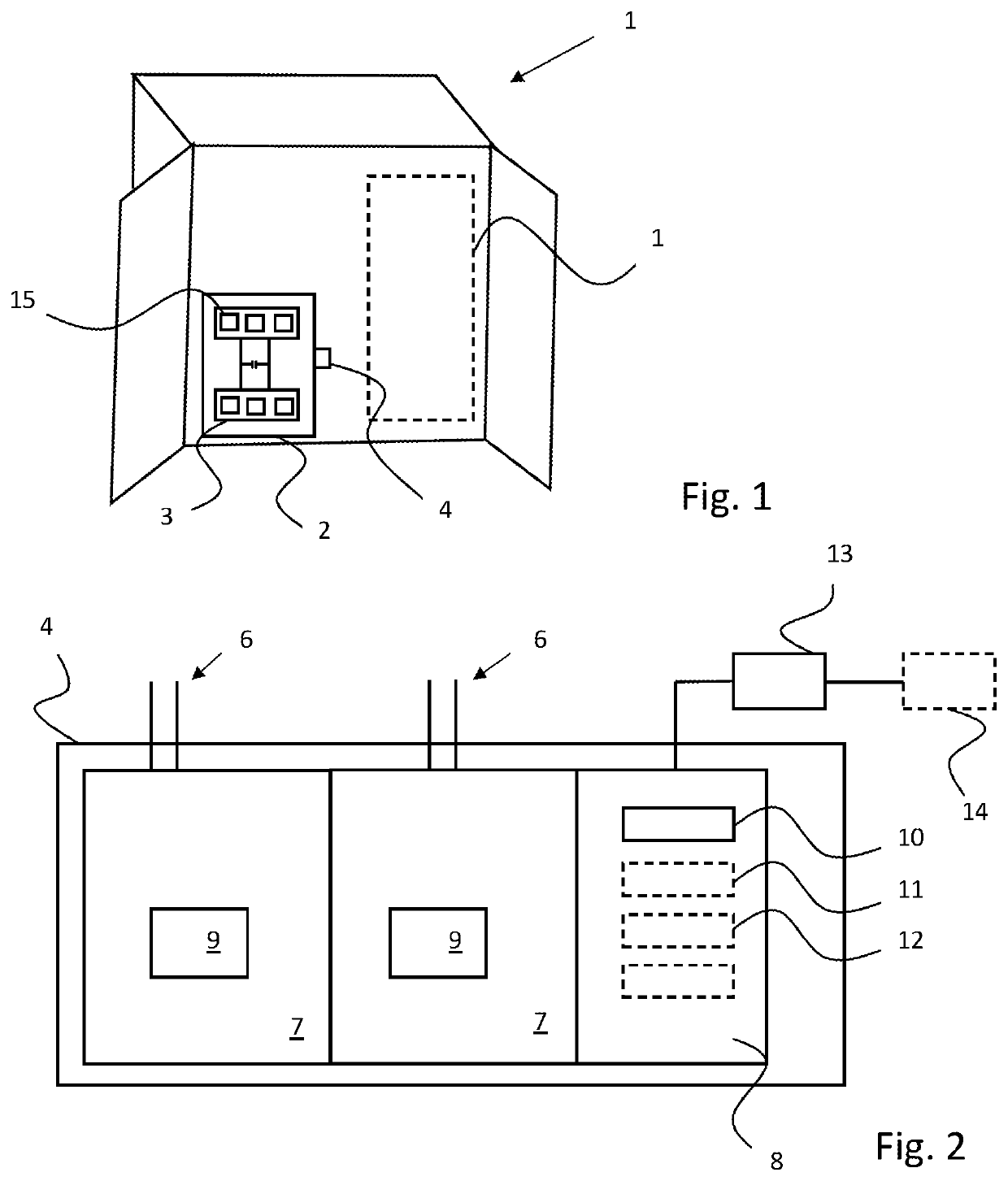 Monitoring unit for a power converter