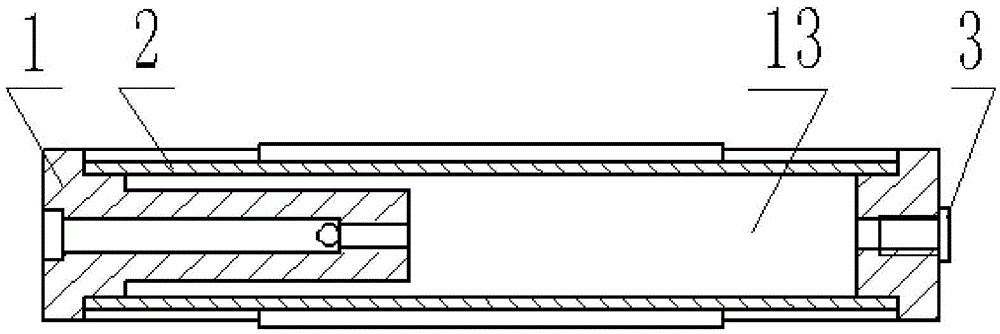 Side suction pipe valveless piezoelectric pump