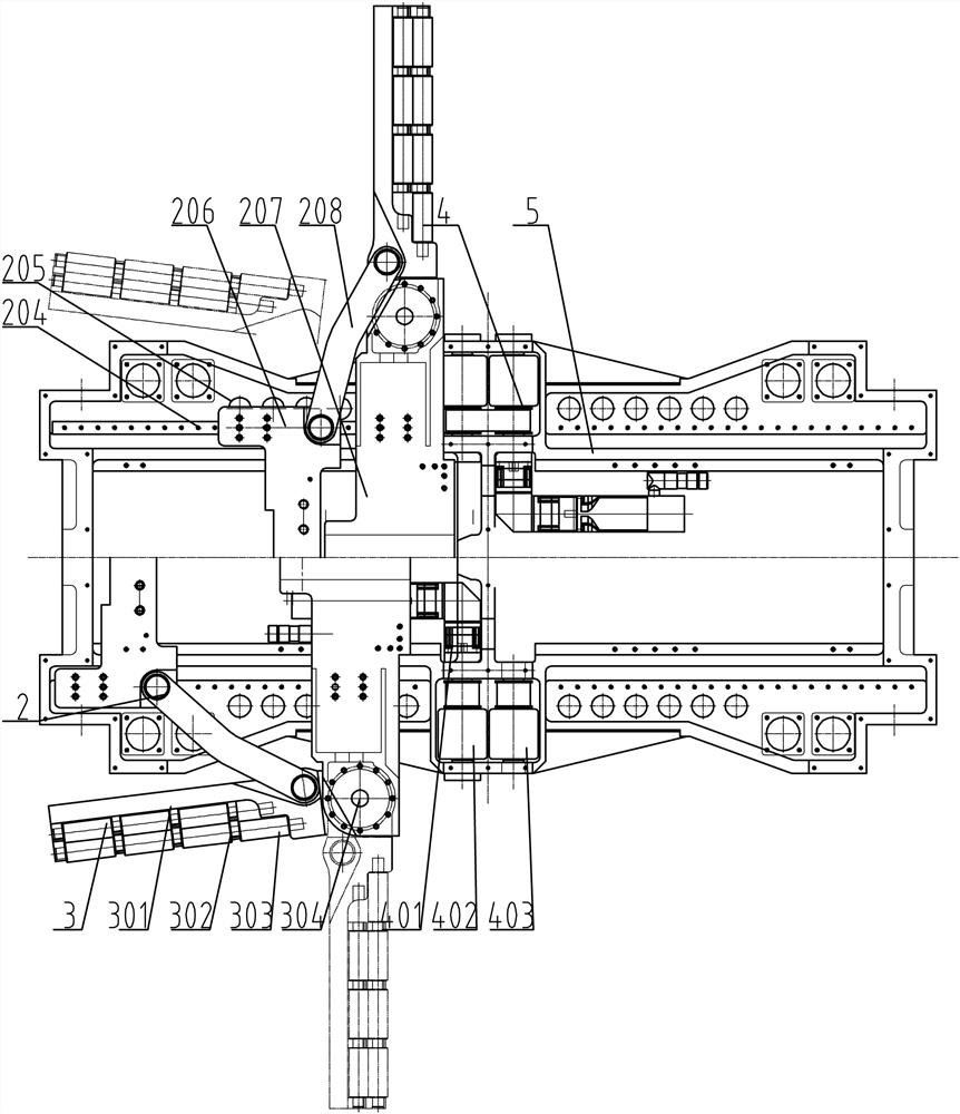 A middle two-wheel drive holding type vehicle carrier and its use method