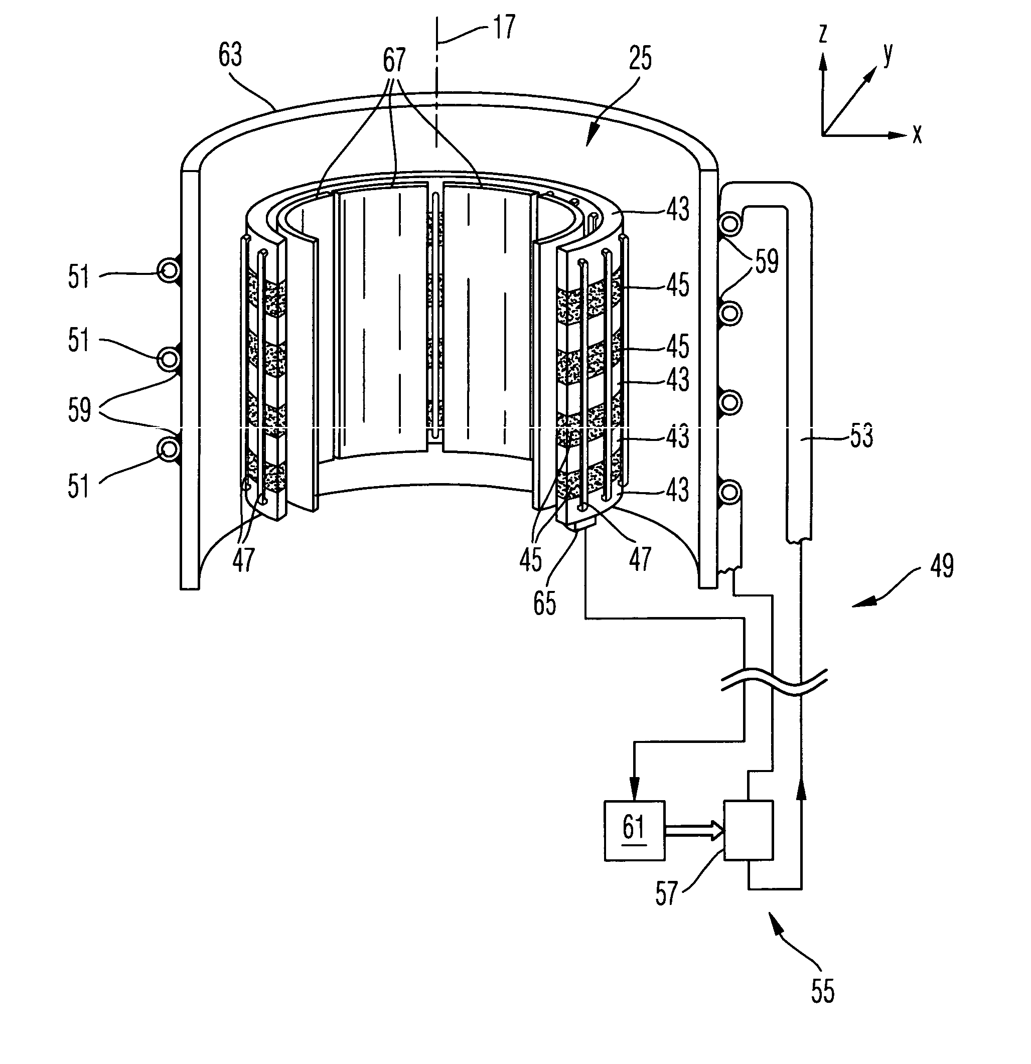 Particle-optical apparatus and method for operating the same