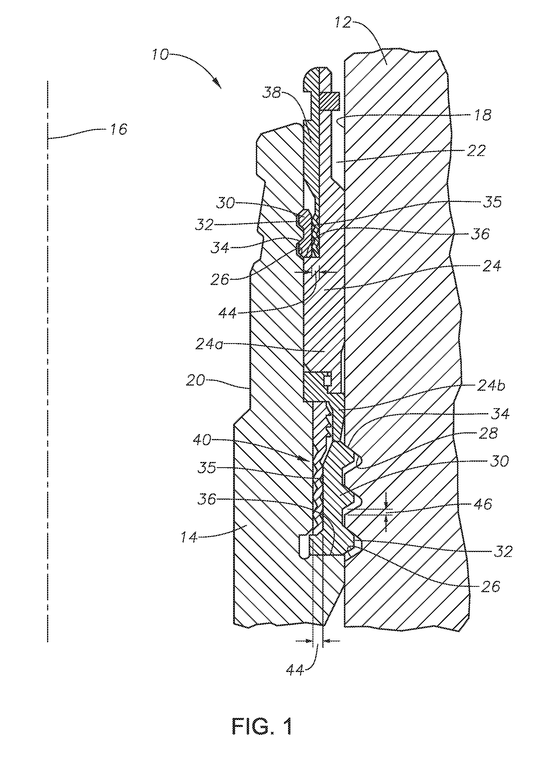 Corrugated energizing ring for use with a split lockdown ring