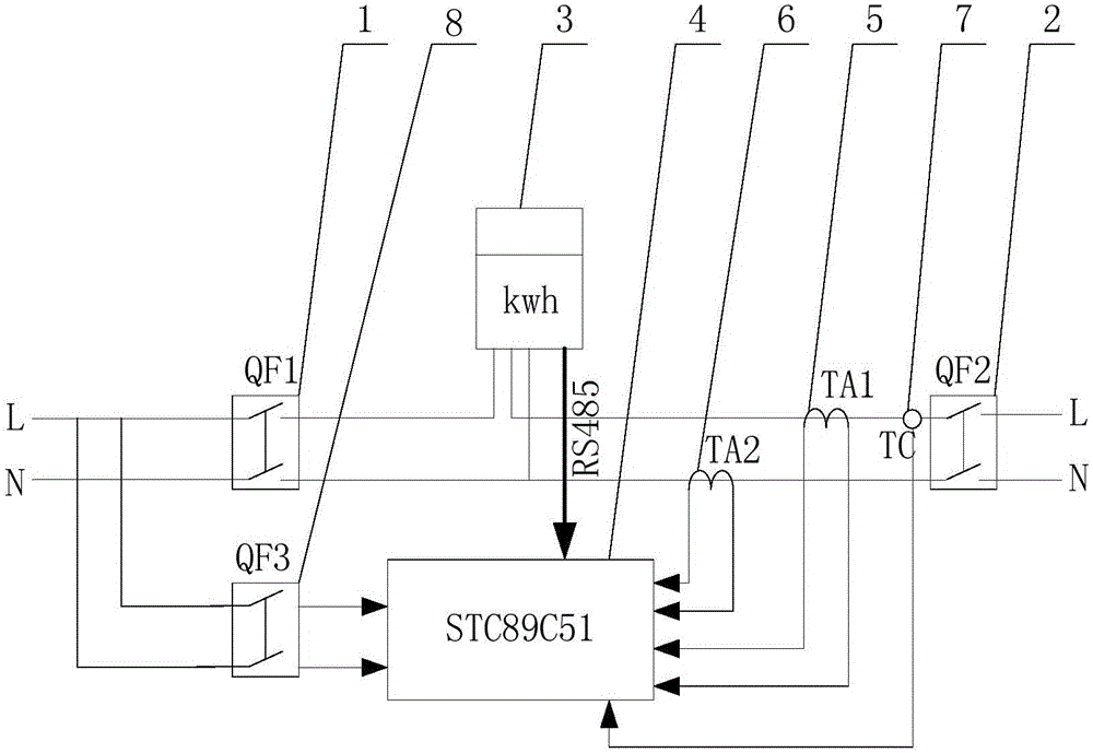 Electricity larceny prevention device for electric energy meter measuring box