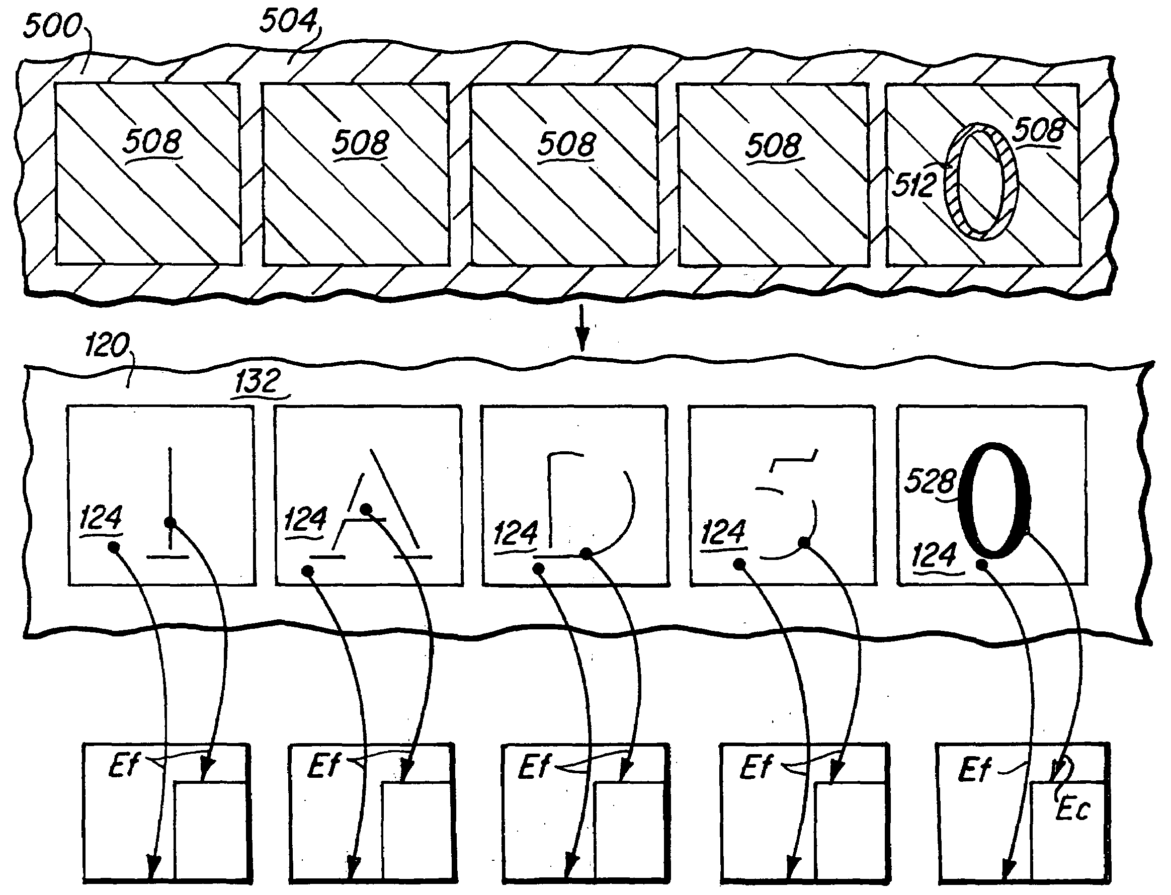 Photolithographic method and mask devices utilized for multiple exposures in the field of a feature