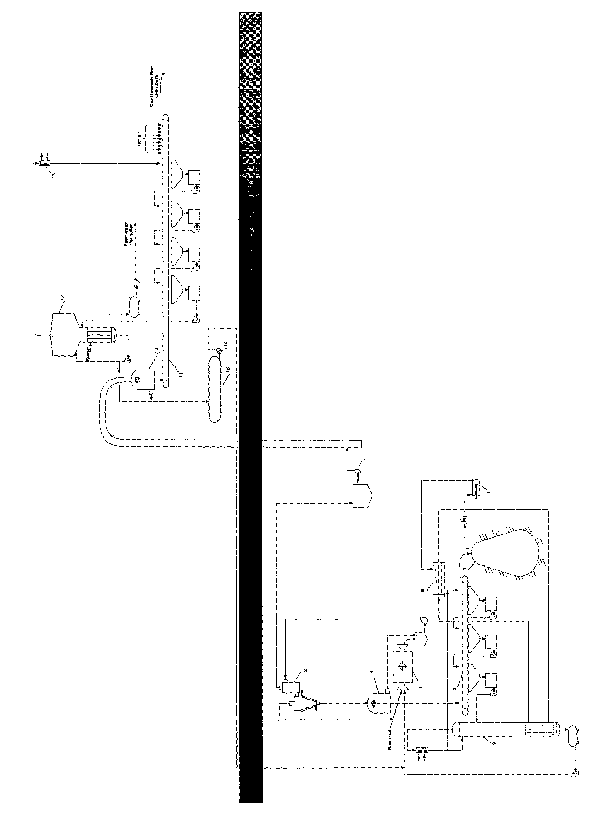 Method of solid fuel beneficiation and transportation to thermoelectric power stations