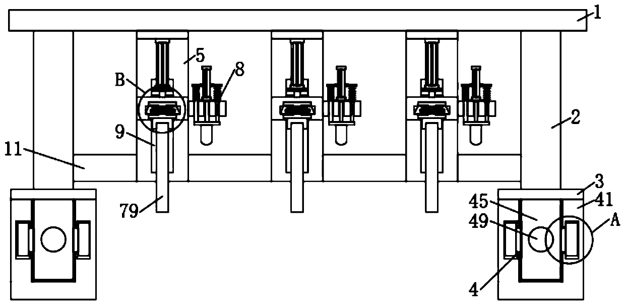 Mobile position-fixing determination device for electricity meter inspection