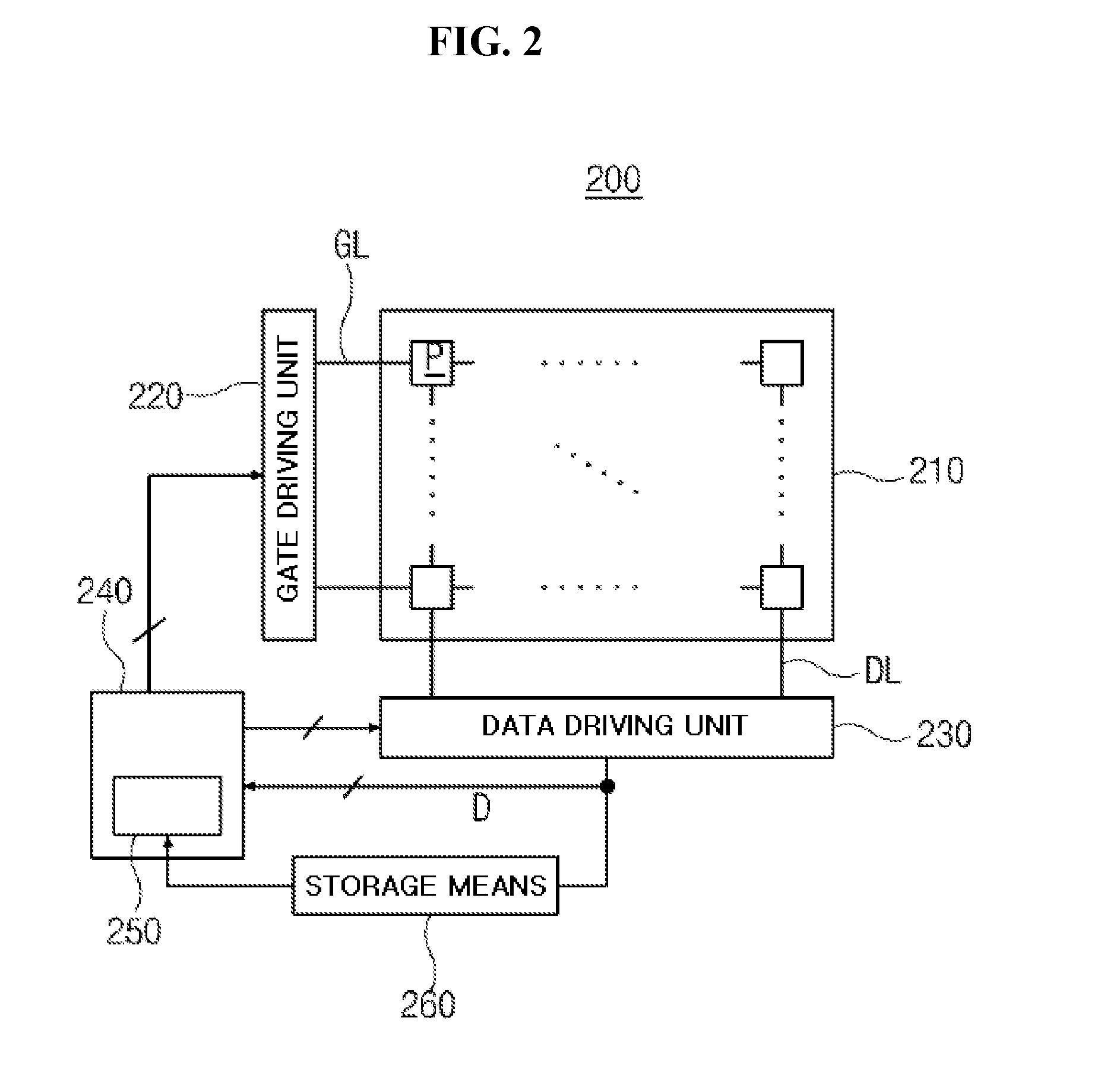 Image sensor and driving method therefor