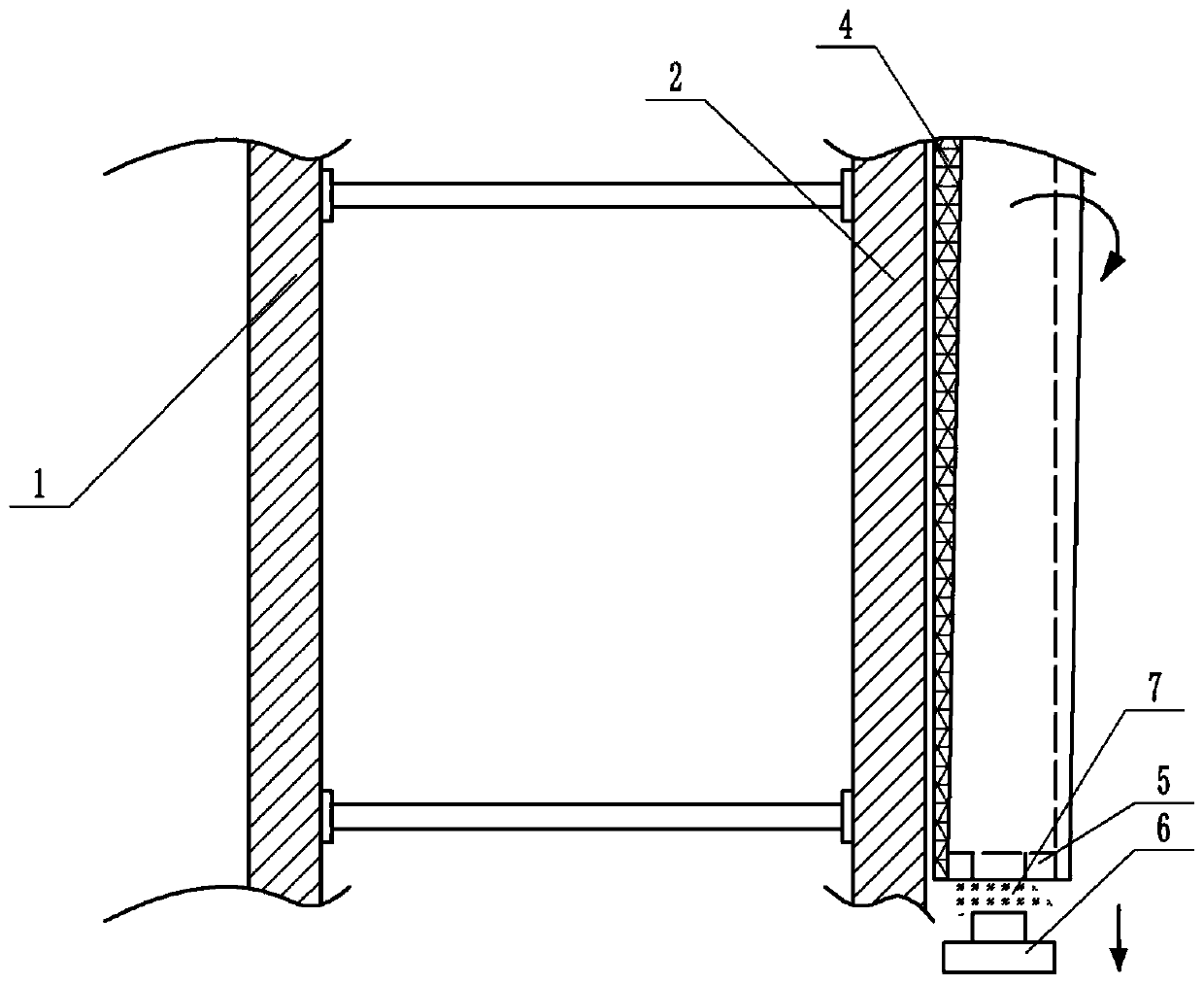 Method for underpinning building brick-concrete structure into frame structure