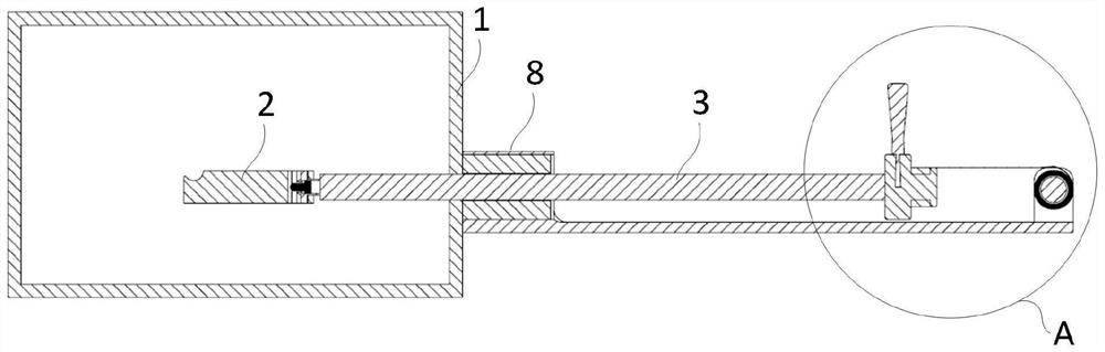 Sample transmission device and semiconductor equipment