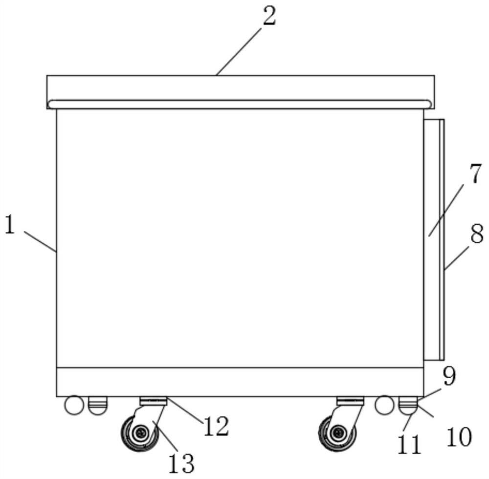 Assembly box for agricultural and sideline product distribution