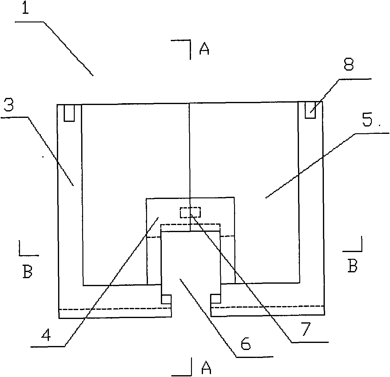 Reading head of ring type spatial array torque sensor