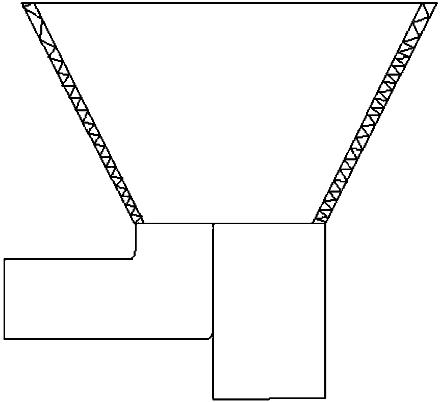 Efficient separation type biomass particle combustor