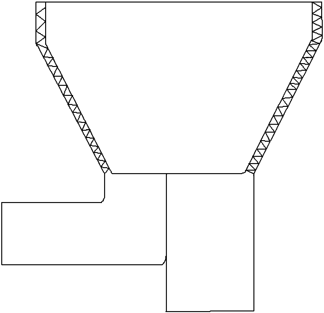 Efficient separation type biomass particle combustor