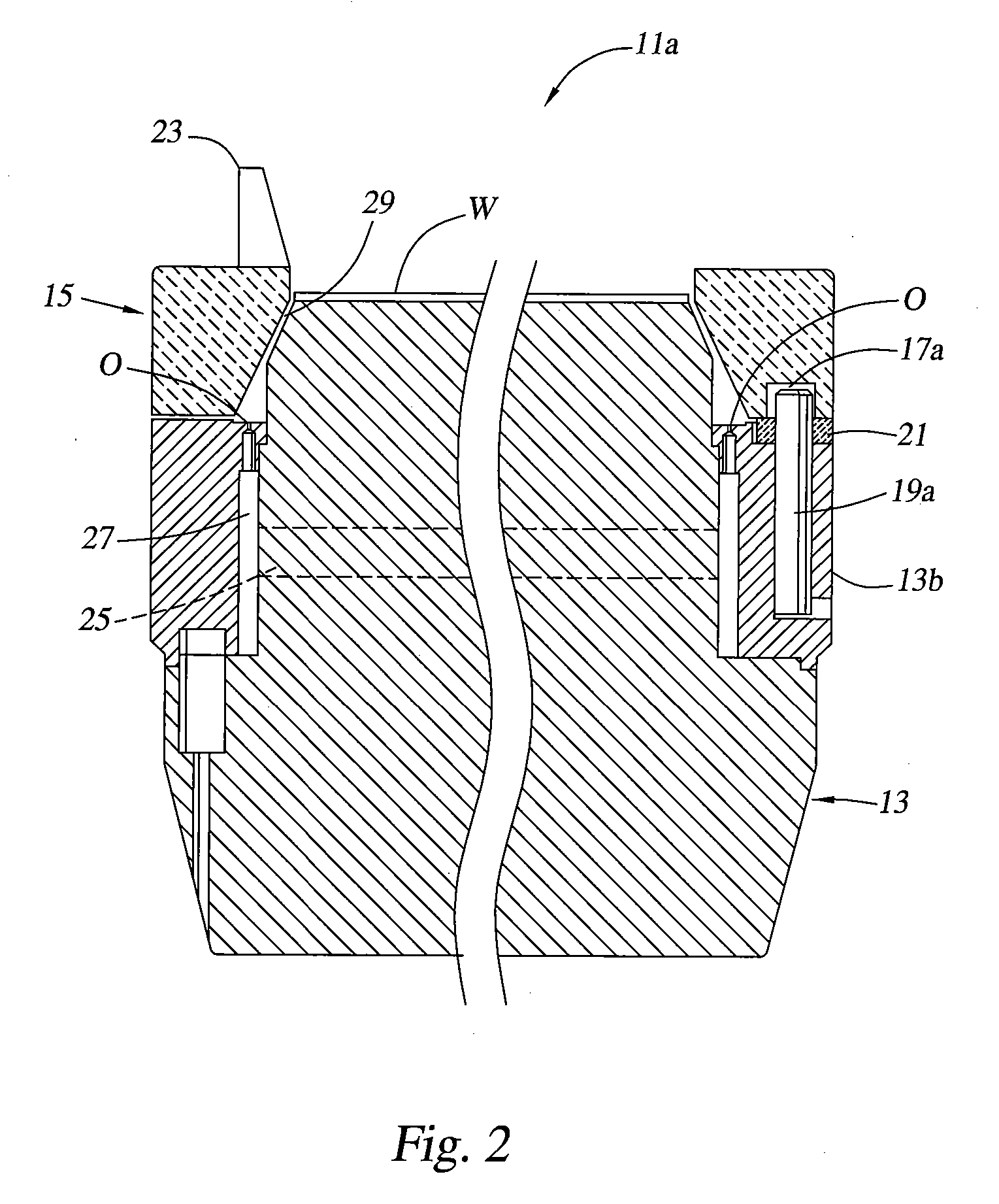 Self aligning non contact shadow ring process kit