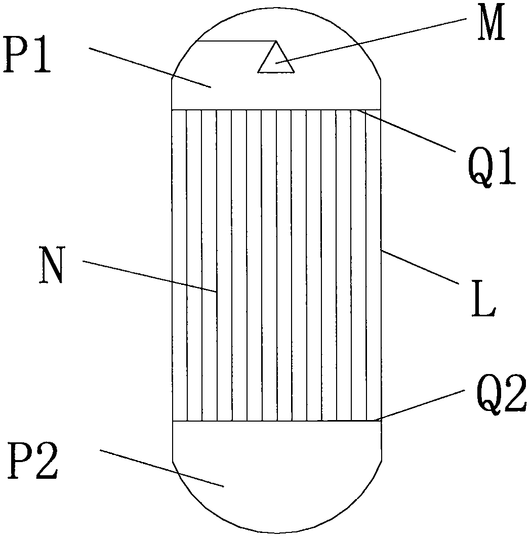 Energy-saving type acetic acid or ethyl acetate hydrogenation ethyl alcohol production process and device