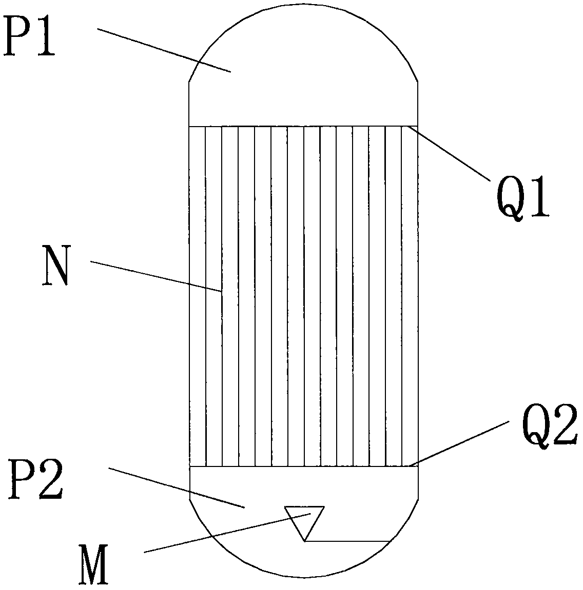 Energy-saving type acetic acid or ethyl acetate hydrogenation ethyl alcohol production process and device