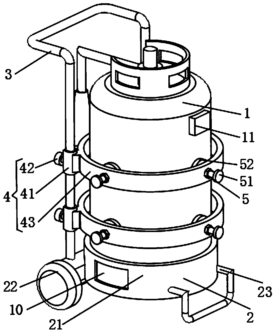 Intelligent fire extinguisher with spraying quantity adjustable