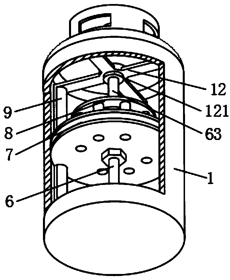 Intelligent fire extinguisher with spraying quantity adjustable