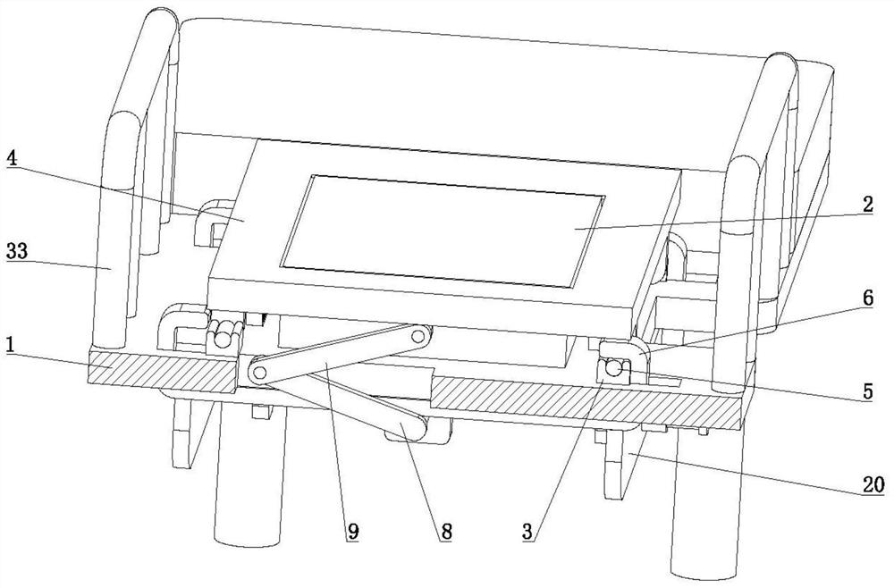 Nursing device for ICU bedridden patients