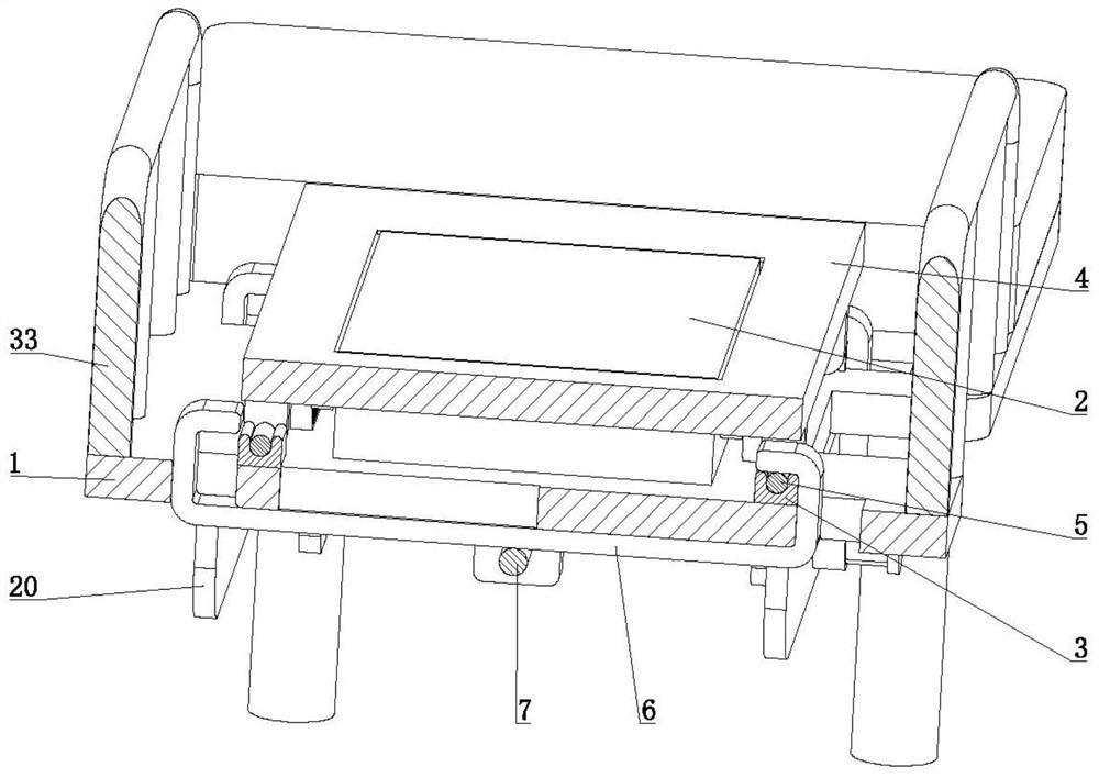 Nursing device for ICU bedridden patients