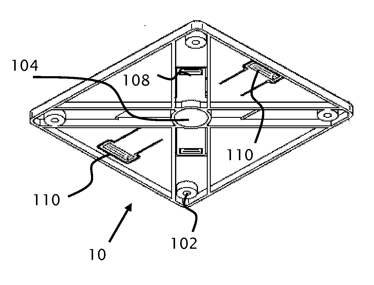 Bracket for Connection of a Junction Box to Photovoltaic Panels