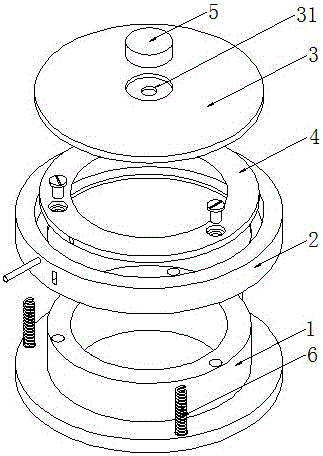 A special mold for manufacturing grinding wheel