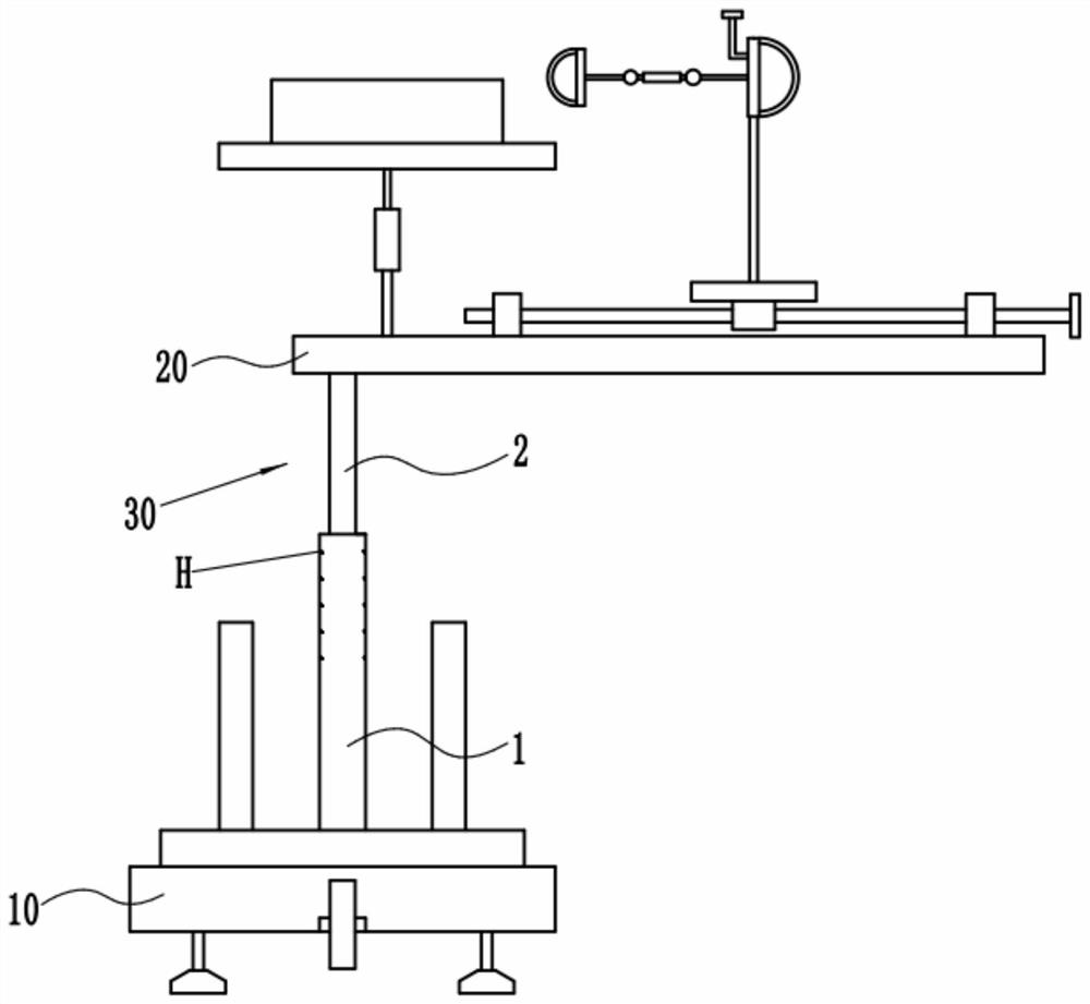 Traction frame for shoulder arthroscopy operation