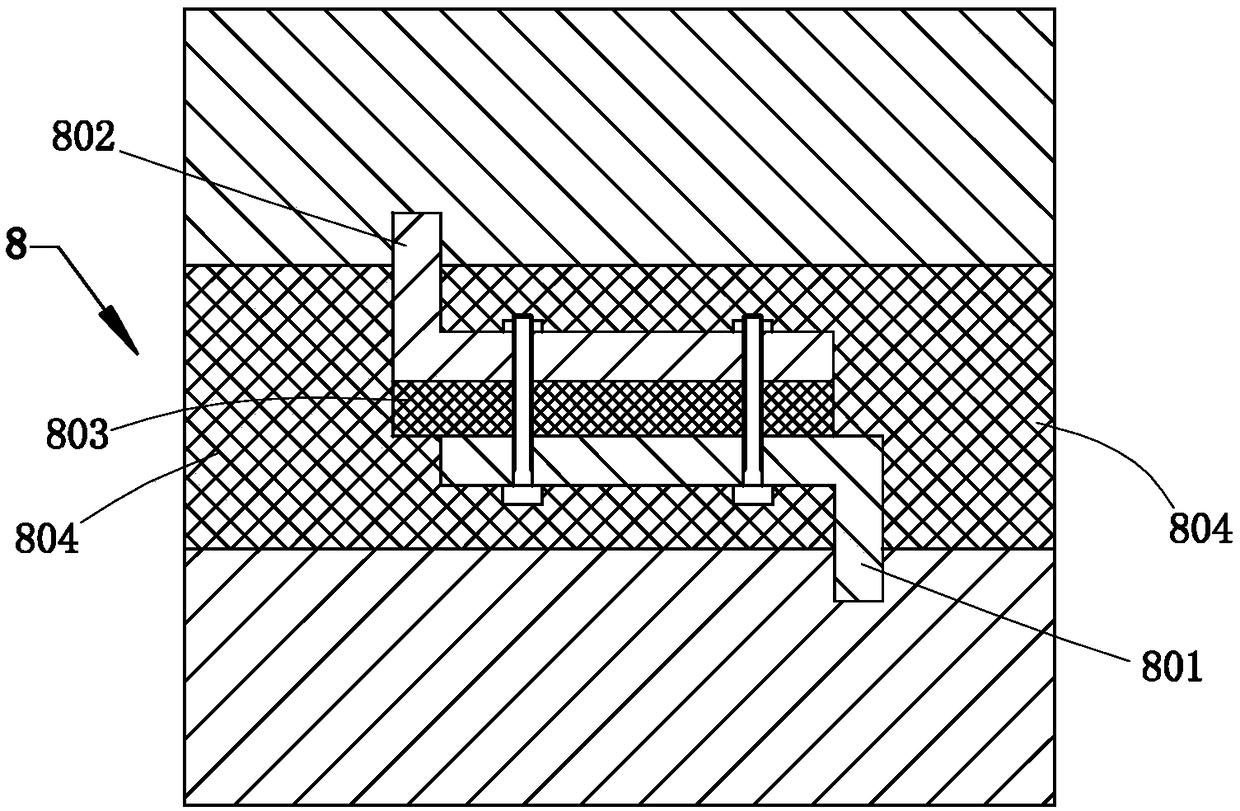 Open caisson construction method for stereo garage