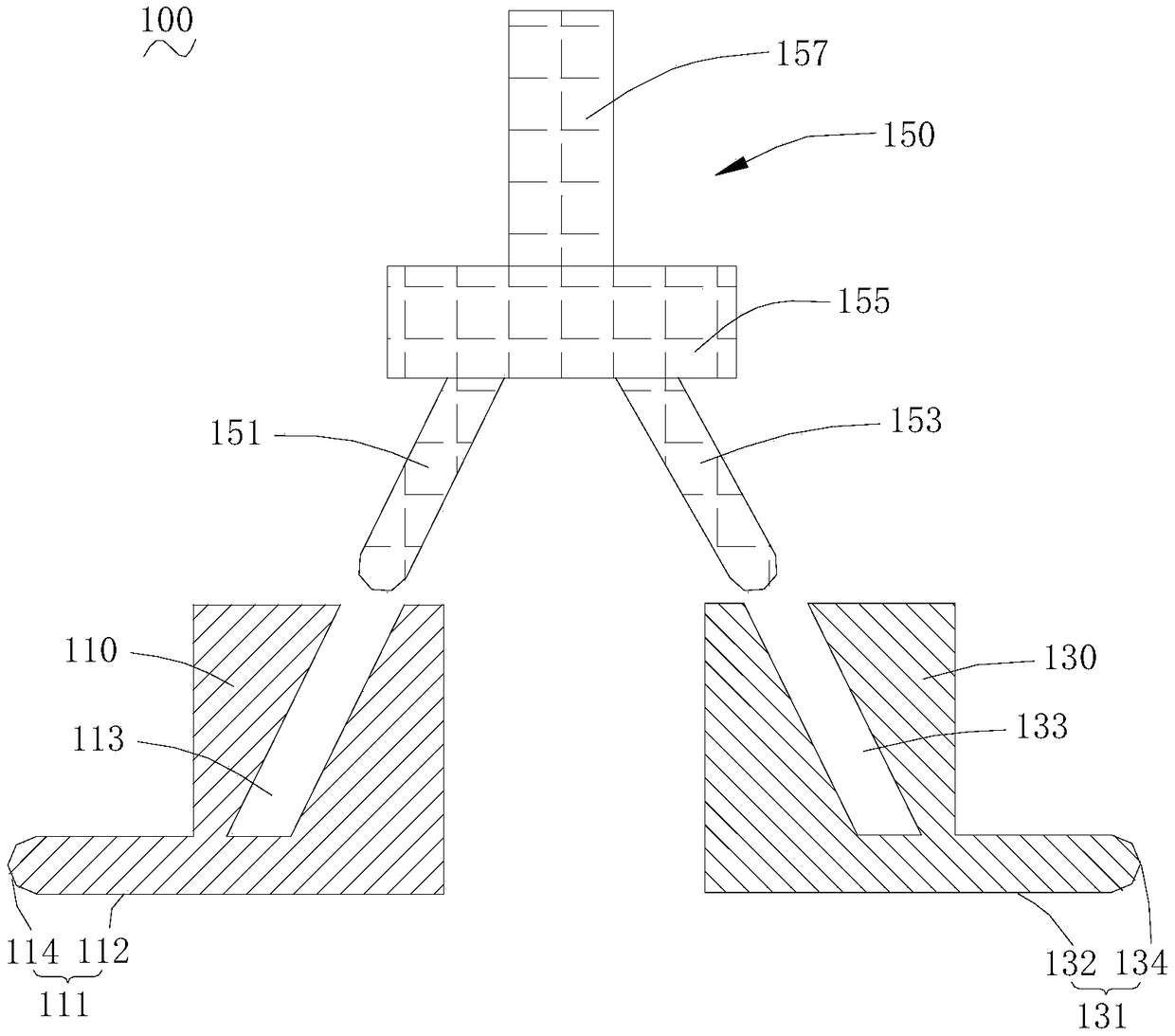 Fitting device and method for special-shaped curved surface cover plate and flexible screen