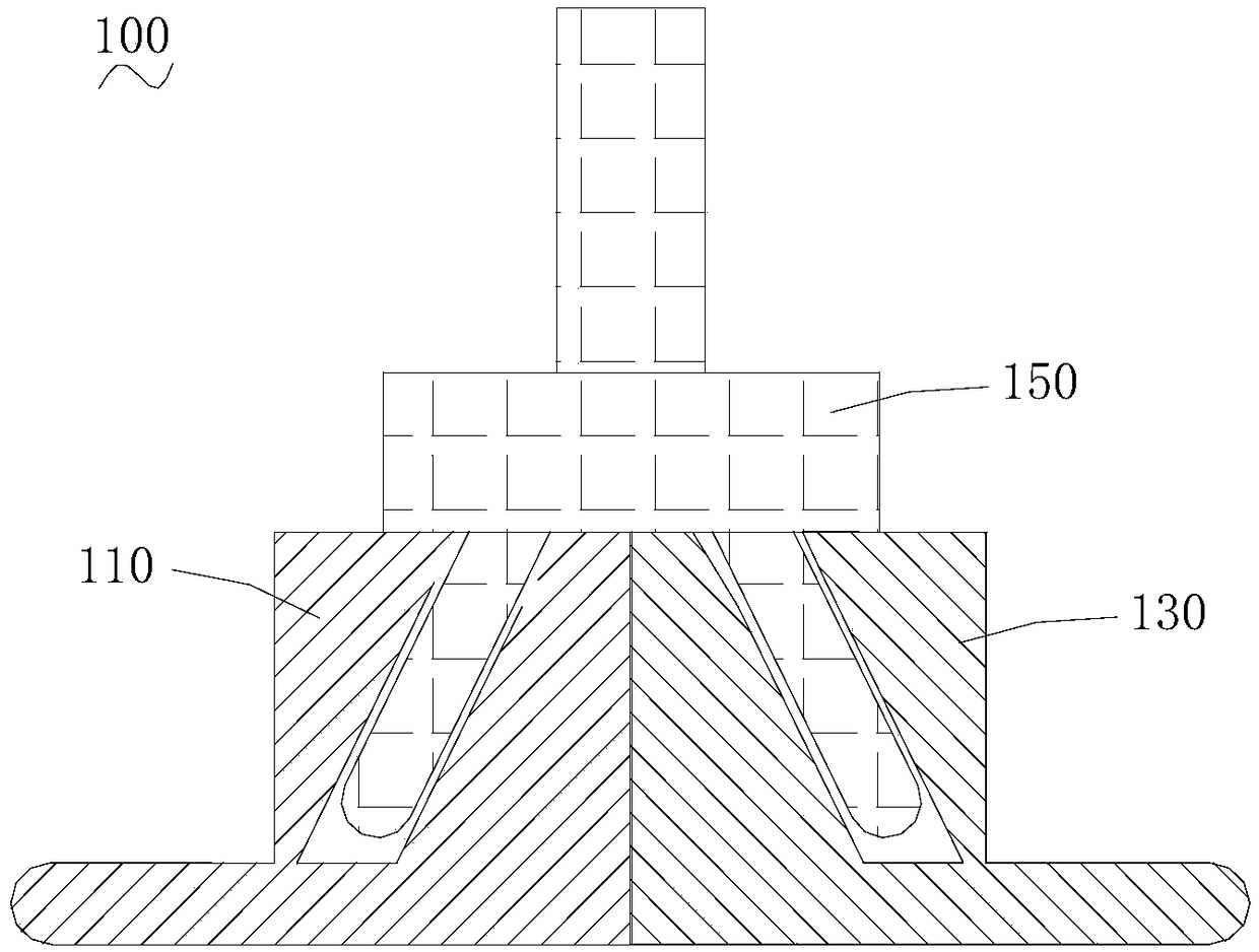 Fitting device and method for special-shaped curved surface cover plate and flexible screen