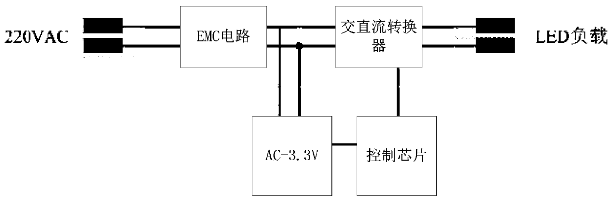 Circuit for reducing standby power consumption and electronic equipment